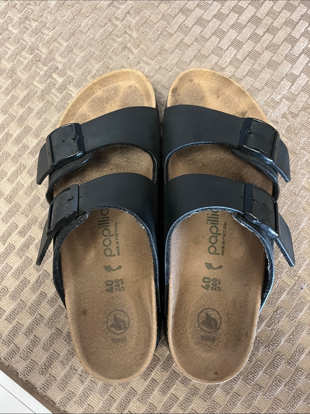 ✨ Birkenstock Papillio Platform Sandals – Black Vegan Leather – Size 40 ✨